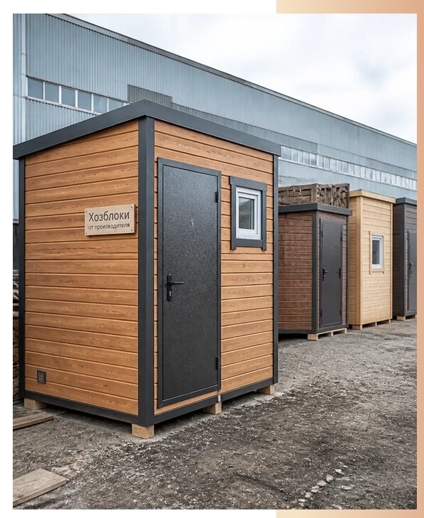 Хозблоки от производителя в Бердске по цене от 46854 р. | БытовкаПрофи-Брд